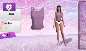 Imagine Fashion Designer (Usa) screen shot game playing